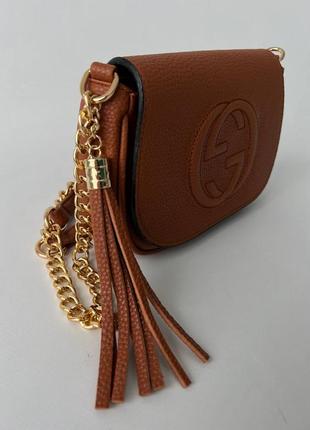 Сумка gucci stripe с фирменной канвой7 фото