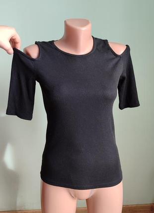 Кофта футболка рубчик дрібний