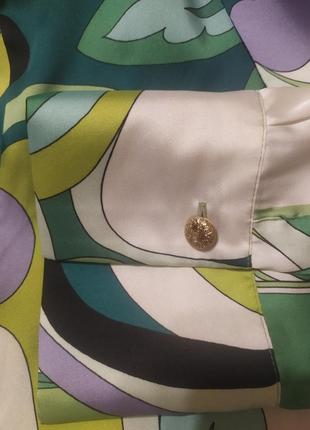 Сатинова блузка zara6 фото