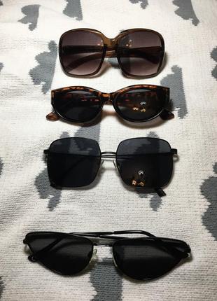 Сонцезахисні окуляри набір чотири пари stradivarius sinsay