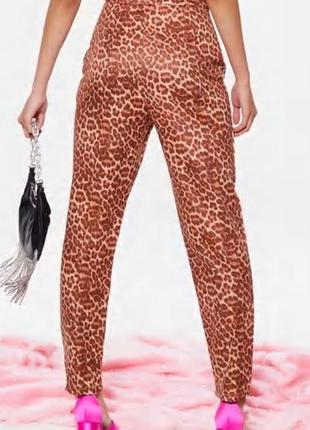 Леопардові брюки м missguided3 фото