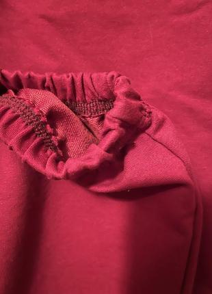 Спортивні штани брюки бренду red and dog червоні на весну літо осінь3 фото