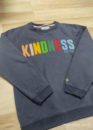 Кофта, світшот kindness crew, вік 10-11 років3 фото