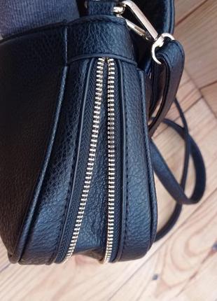 Стильная женская сумочка - клатч, черного цвета.5 фото