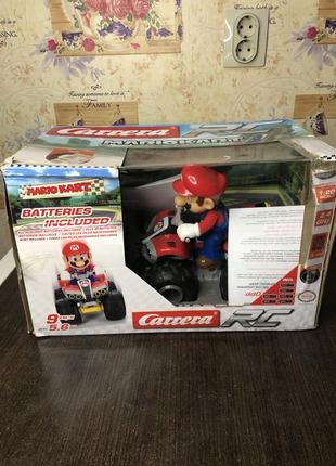 Машинка на радіо керуванні carrera mario nintendo