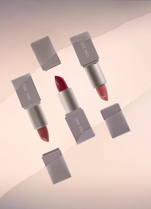 Rose inc the satin lip trio набір помад роуз инс