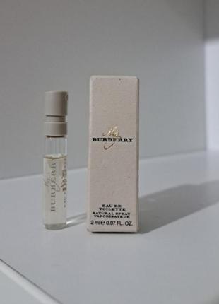 Пробник парфумована вода для жінок burberry my, 2 мл