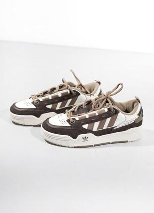 Чоловічі кросівки adidas adi2000 white brown