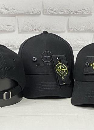 Трендова кепка бейсболка stone island для підлітків