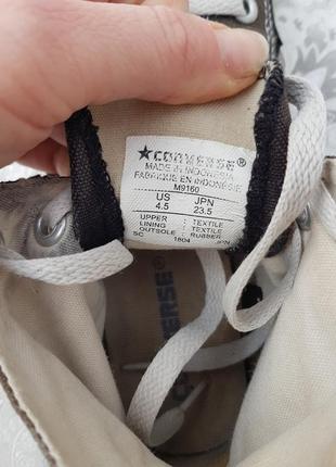 Кеди високі конверс converse6 фото