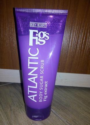 Скраб для тела atlantic figs body sugar scrub 250 g