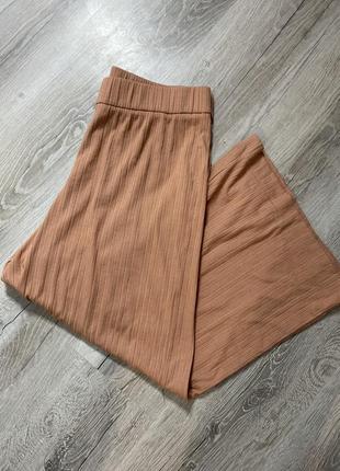 Кюлоти широкі вкорочені брюки monki, l2 фото