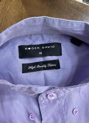 Вкорочена сорочка roger david5 фото