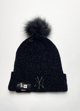 Шапка new era new york yankees chenille bobble