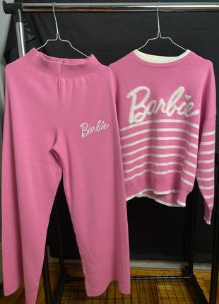 Рожевий костюм barbie, теплий костюм