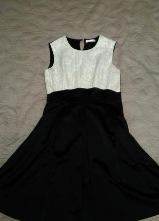 Черное с белым платье natali bolgar3 фото