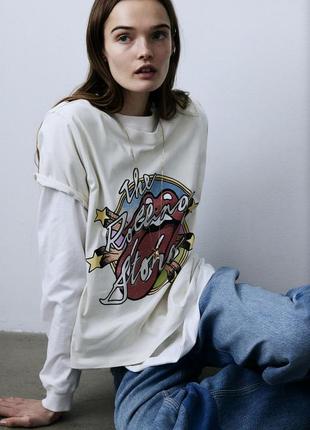 Футболка the rolling stones h&m 0762470395