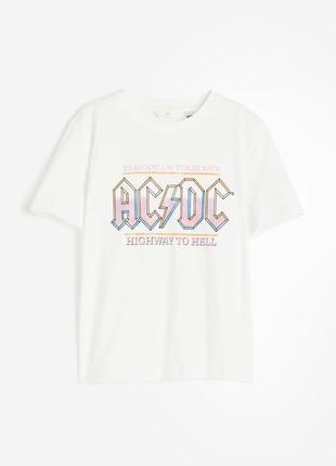 Футболка ac dc h&m 07624703933 фото