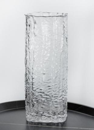 Ваза "прозрачный мираж", 25 см