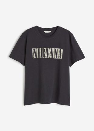 Футболка nirvana h&m 0762470392