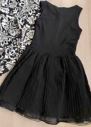 Плаття чорне елегантне коротке італія5 фото