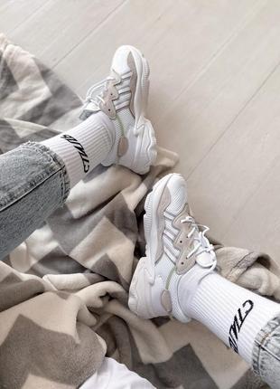 Кросівки adidas ozweego white кросівки5 фото