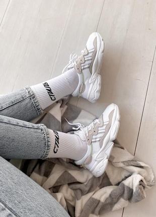 Кросівки adidas  ozweego white кроссовки9 фото