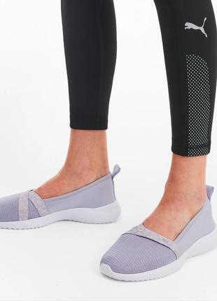Балетки мокасины кроссовки puma adelina blossom (размер: 9,5 или наш 40,5, будет и на 41)