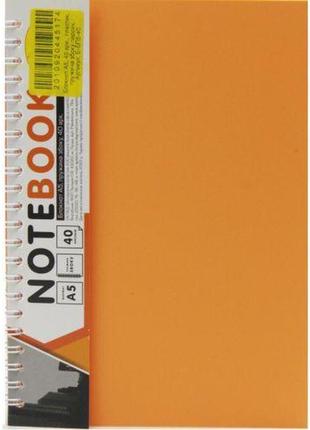 Блокнот "office book" a5, 40 аркушів (помаранчевий)