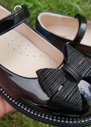 Лаковые туфли для девочки супинатор р.292 фото