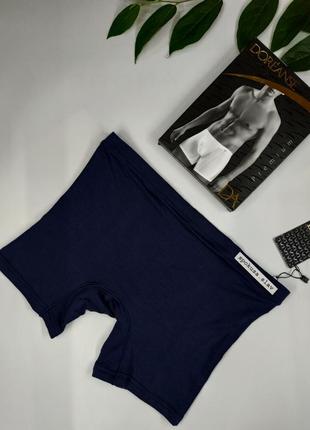 Premium труси-боксерки doreanse для чоловіка 1510 дореанс темно-синього кольору5 фото