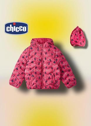 Курточка на дівчинку від бренду chicco1 фото