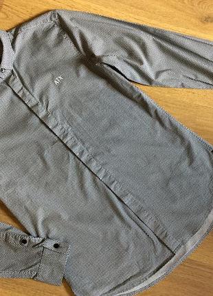 Чоловіча сорочка armani оригінал р м -s slim fit