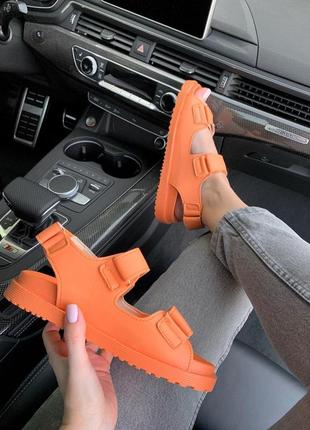 Жіночі сандалі sandals orange