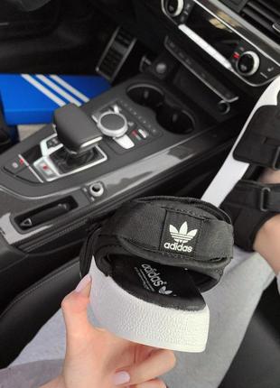 Женские босоножки adidas sandal adilet black4 фото