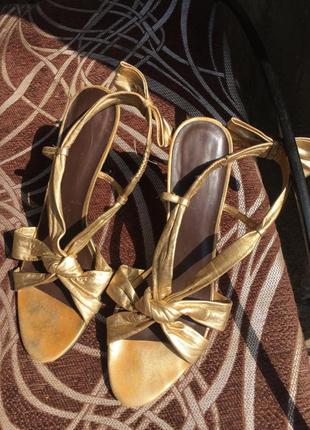 Шкіряні босоніжки  brazil