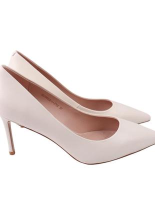 Туфлі жіночі anemone молочні натуральна шкіра, 40