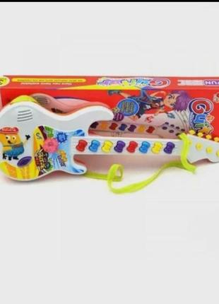 Дитяча іграшка yg toys гітара на батарейках