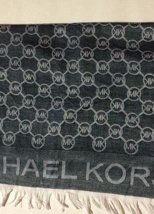 Широкий лёгкий шарф/платок michael kors4 фото