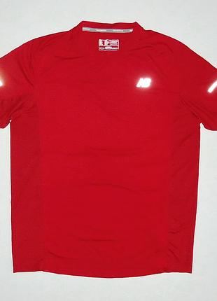 Футболка new balance красная (m)