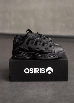 Кросівки кросівки osiris d3 black | круті чоловічі кросівки осіріс