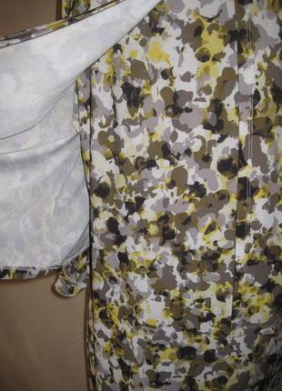 Трикотажное  платье с пелериной together р-р18.6 фото