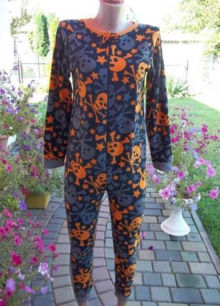 ( 11 - 12 лет ) флисовый комбинезон пижама кигуруми слип кігурумі6 фото