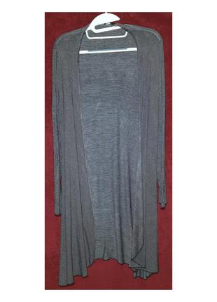 Длинный летний кардиган в полоску фирмы dunnes