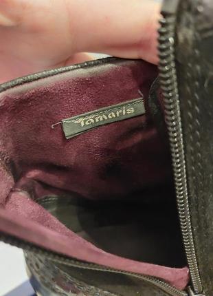 Шкіряні чоботи tamaris7 фото