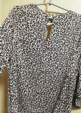 Леопардовая блуза, кофтаот f&f5 фото
