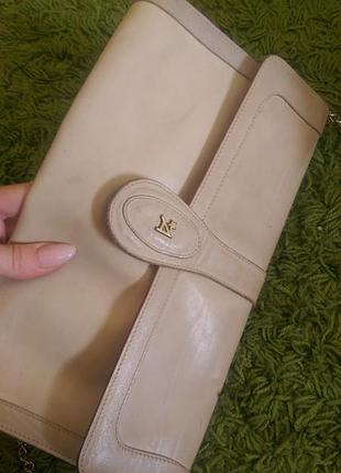 Сумка клатч кожа шикарная!италия