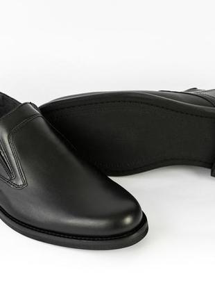 Туфли кожаные без шнуровки 42 44 размер