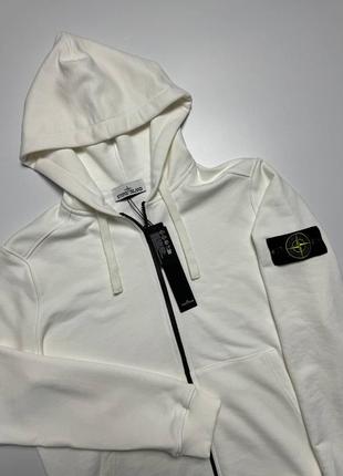 Stone island zip hoodie