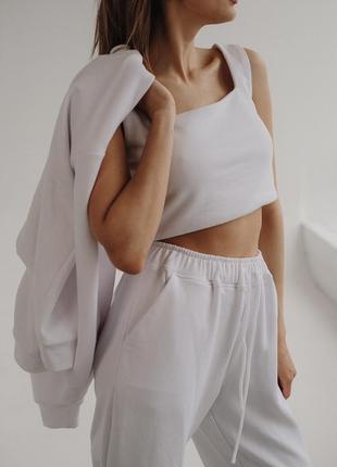 Костюм спортивний прогулянковий люкс якості трійка